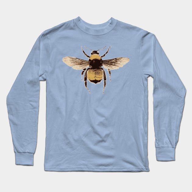 Bee! Long Sleeve T-Shirt by brightredrocket